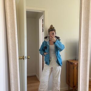 Billabong Ski Jacket with Fur Trim Hood